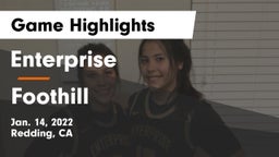 Enterprise  vs Foothill  Game Highlights - Jan. 14, 2022