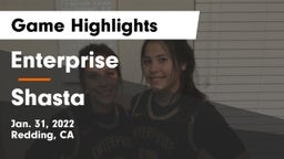 Enterprise  vs Shasta Game Highlights - Jan. 31, 2022