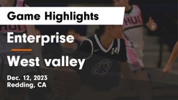 Enterprise  vs West valley  Game Highlights - Dec. 12, 2023