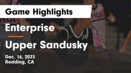 Enterprise  vs Upper Sandusky  Game Highlights - Dec. 16, 2023