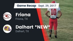 Recap: Friona  vs. Dalhart  *NEW* 2017