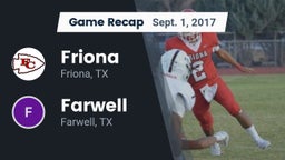Recap: Friona  vs. Farwell  2017