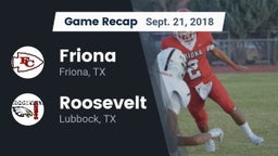 Recap: Friona  vs. Roosevelt  2018