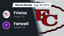 Recap: Friona  vs. Farwell  2019