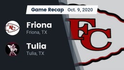 Recap: Friona  vs. Tulia  2020