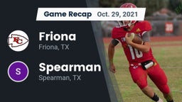 Recap: Friona  vs. Spearman  2021