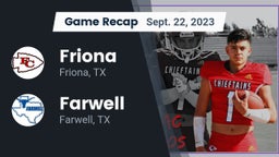 Recap: Friona  vs. Farwell  2023