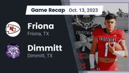 Recap: Friona  vs. Dimmitt  2023