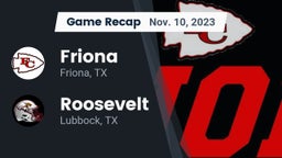 Recap: Friona  vs. Roosevelt  2023