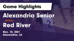 Alexandria Senior  vs Red River  Game Highlights - Nov. 18, 2021