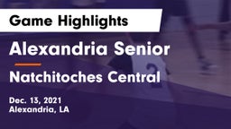 Alexandria Senior  vs Natchitoches Central  Game Highlights - Dec. 13, 2021