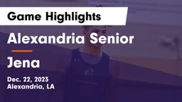Alexandria Senior  vs Jena  Game Highlights - Dec. 22, 2023