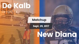 Matchup: De Kalb  vs. New Diana  2017