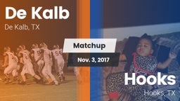 Matchup: De Kalb  vs. Hooks  2017