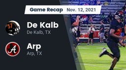 Recap: De Kalb  vs. Arp  2021