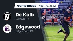 Recap: De Kalb  vs. Edgewood  2022