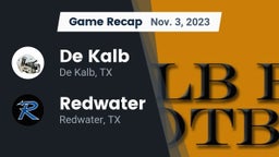 Recap: De Kalb  vs. Redwater  2023