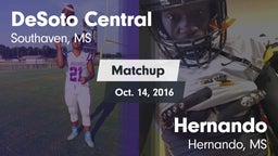 Matchup: DeSoto Central High vs. Hernando  2016