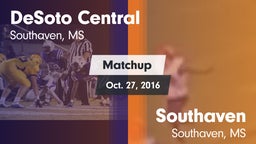 Matchup: DeSoto Central High vs. Southaven  2016