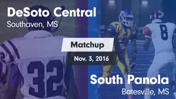 Matchup: DeSoto Central High vs. South Panola  2016