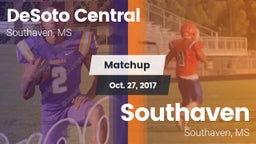 Matchup: DeSoto Central High vs. Southaven  2017
