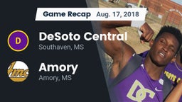 Recap: DeSoto Central  vs. Amory  2018