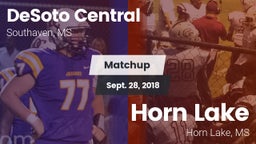 Matchup: DeSoto Central High vs. Horn Lake  2018