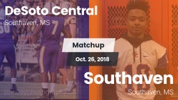Matchup: DeSoto Central High vs. Southaven  2018