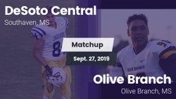Matchup: DeSoto Central High vs. Olive Branch  2019