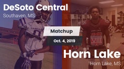 Matchup: DeSoto Central High vs. Horn Lake  2019