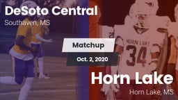 Matchup: DeSoto Central High vs. Horn Lake  2020