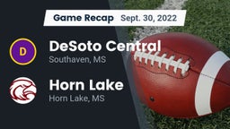 Recap: DeSoto Central  vs. Horn Lake  2022