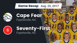 Recap: Cape Fear  vs. Seventy-First  2017