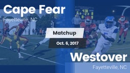 Matchup: Cape Fear High vs. Westover  2017