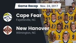 Recap: Cape Fear  vs. New Hanover  2017