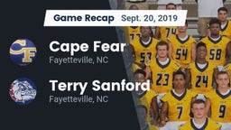 Recap: Cape Fear  vs. Terry Sanford  2019