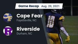 Recap: Cape Fear  vs. Riverside  2021