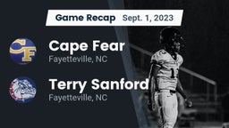 Recap: Cape Fear  vs. Terry Sanford  2023