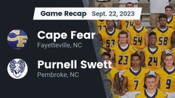 Recap: Cape Fear  vs. Purnell Swett  2023