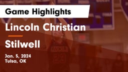 Lincoln Christian  vs Stilwell  Game Highlights - Jan. 5, 2024