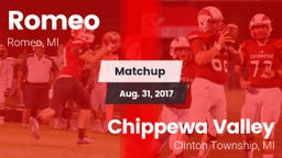 Matchup: Romeo  vs. Chippewa Valley  2017