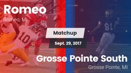 Matchup: Romeo  vs. Grosse Pointe South  2017