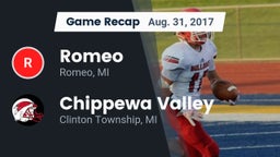 Recap: Romeo  vs. Chippewa Valley  2017