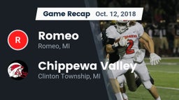Recap: Romeo  vs. Chippewa Valley  2018