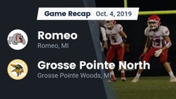 Recap: Romeo  vs. Grosse Pointe North  2019