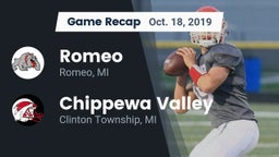 Recap: Romeo  vs. Chippewa Valley  2019