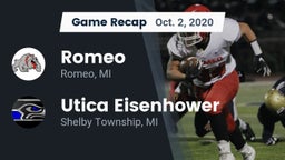 Recap: Romeo  vs. Utica Eisenhower  2020
