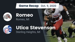 Recap: Romeo  vs. Utica Stevenson  2020