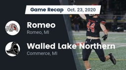 Recap: Romeo  vs. Walled Lake Northern  2020