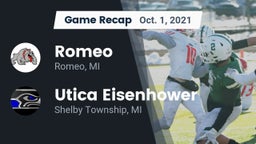 Recap: Romeo  vs. Utica Eisenhower  2021
